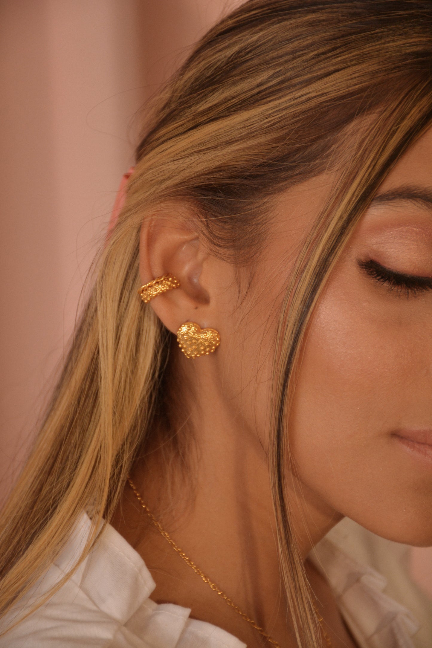 Oriana baby earrings – Gold