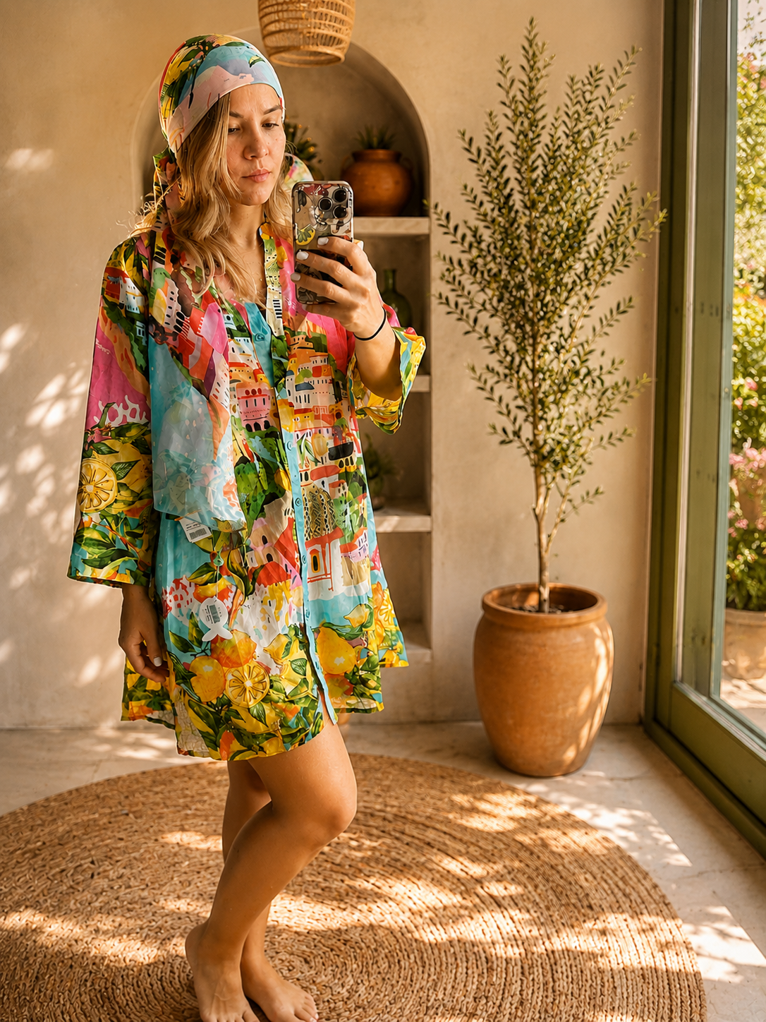 Positano Lemon Breeze Dress - Pockets