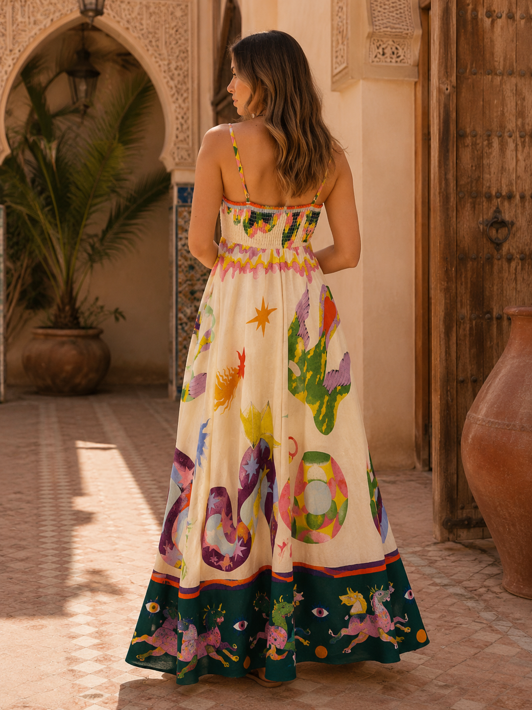 Dragon  Dress- Pockets