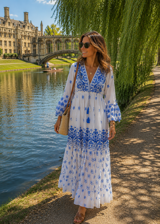 Amelia Embroidred dress