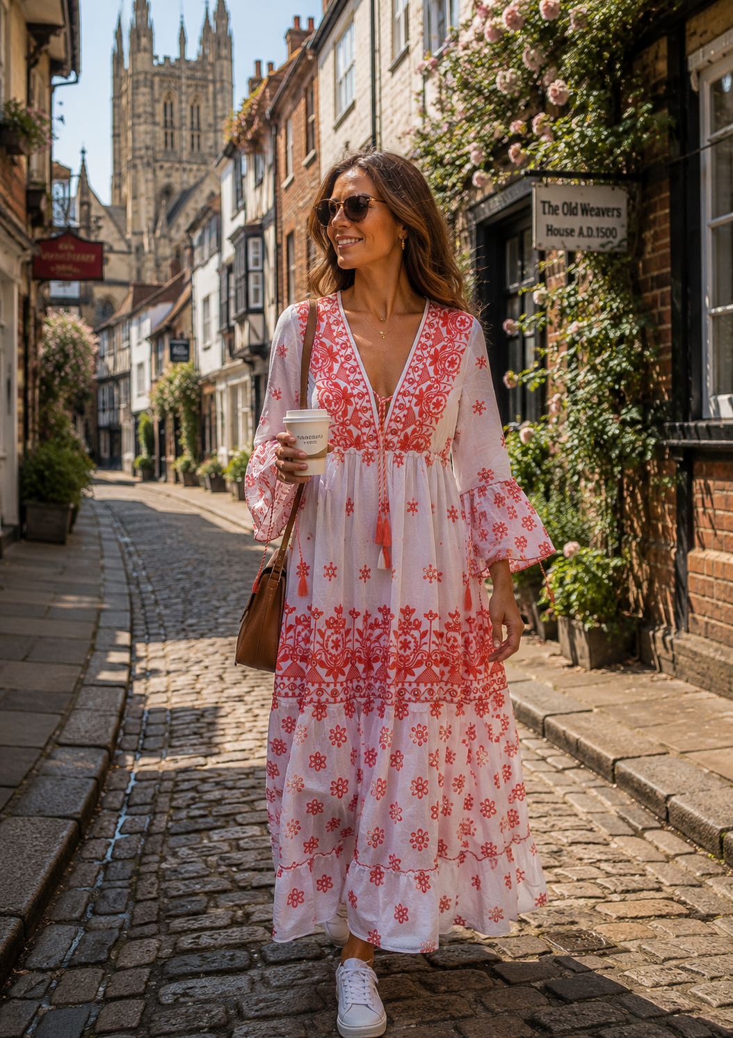 Amelia Embroidred dress