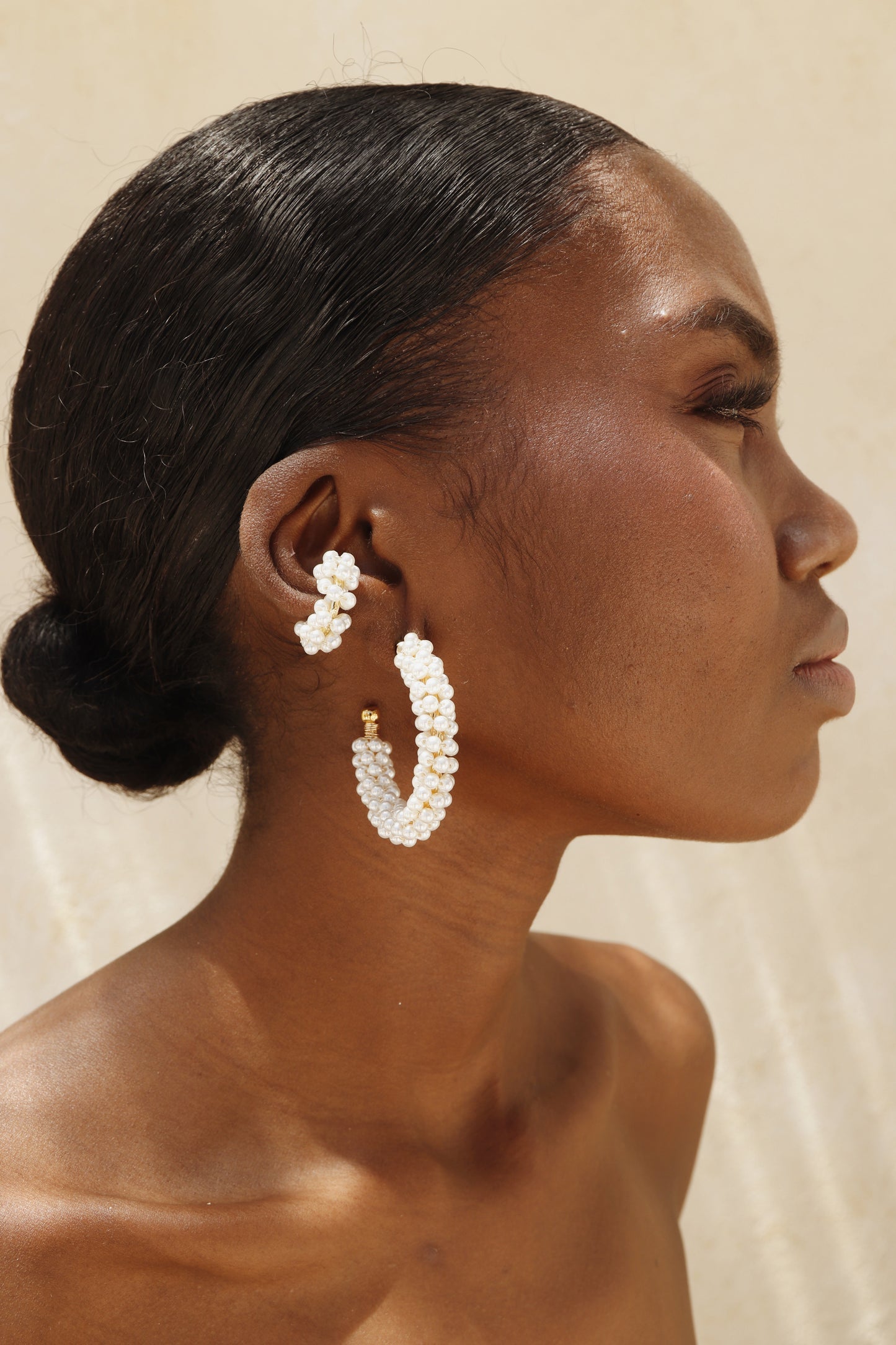 Paulina Pearl ear cuff