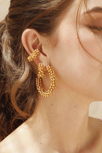 Paulina Maxi ear cuff  - Gold