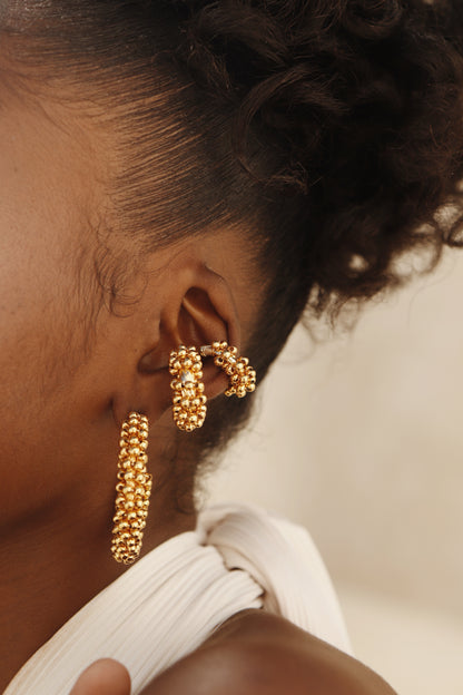 Paulina Maxi ear cuff  - Gold